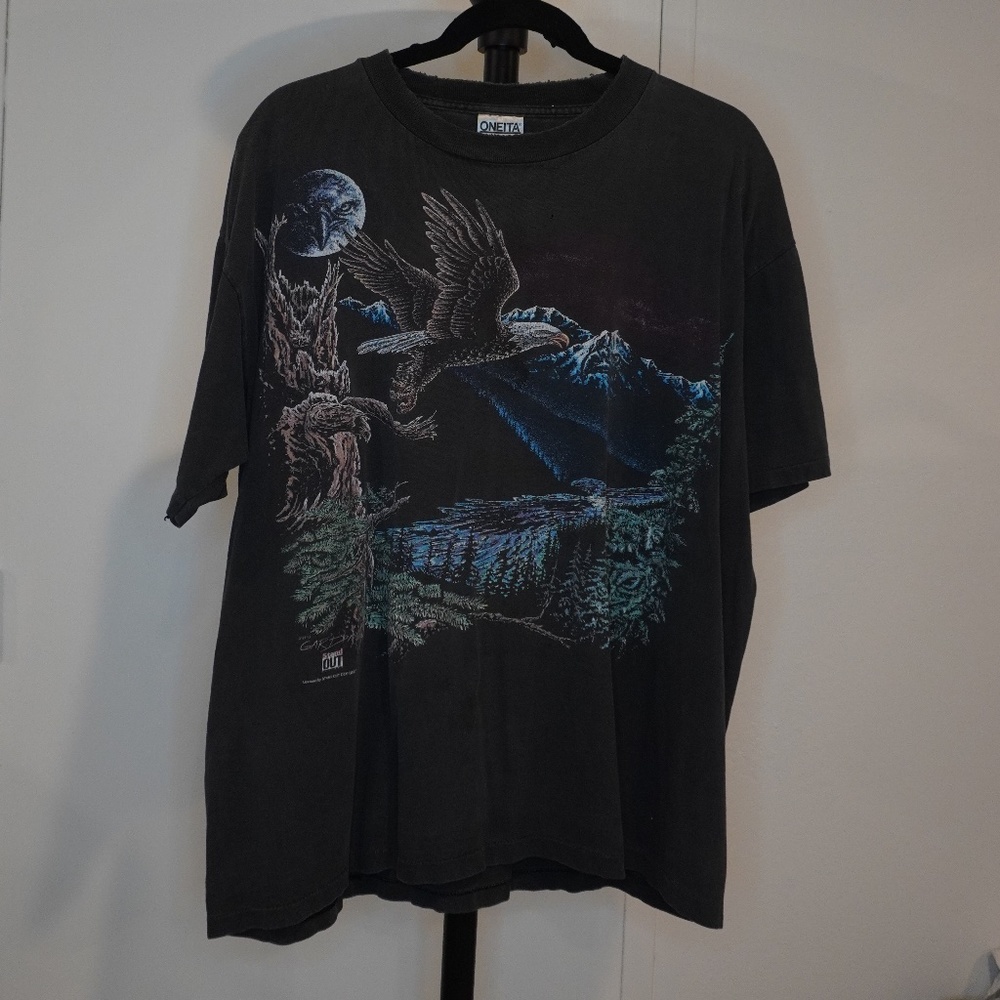 Stand Out Eagle Nature T Shirt (INSANE DETAILS)
